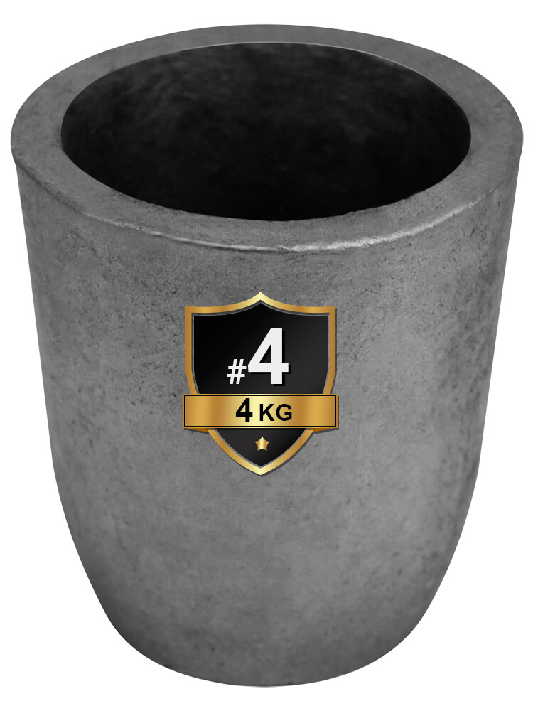 Clay Graphite Crucible(0.5kg-14kg) for Metal Melting Gold/Silver, Metals