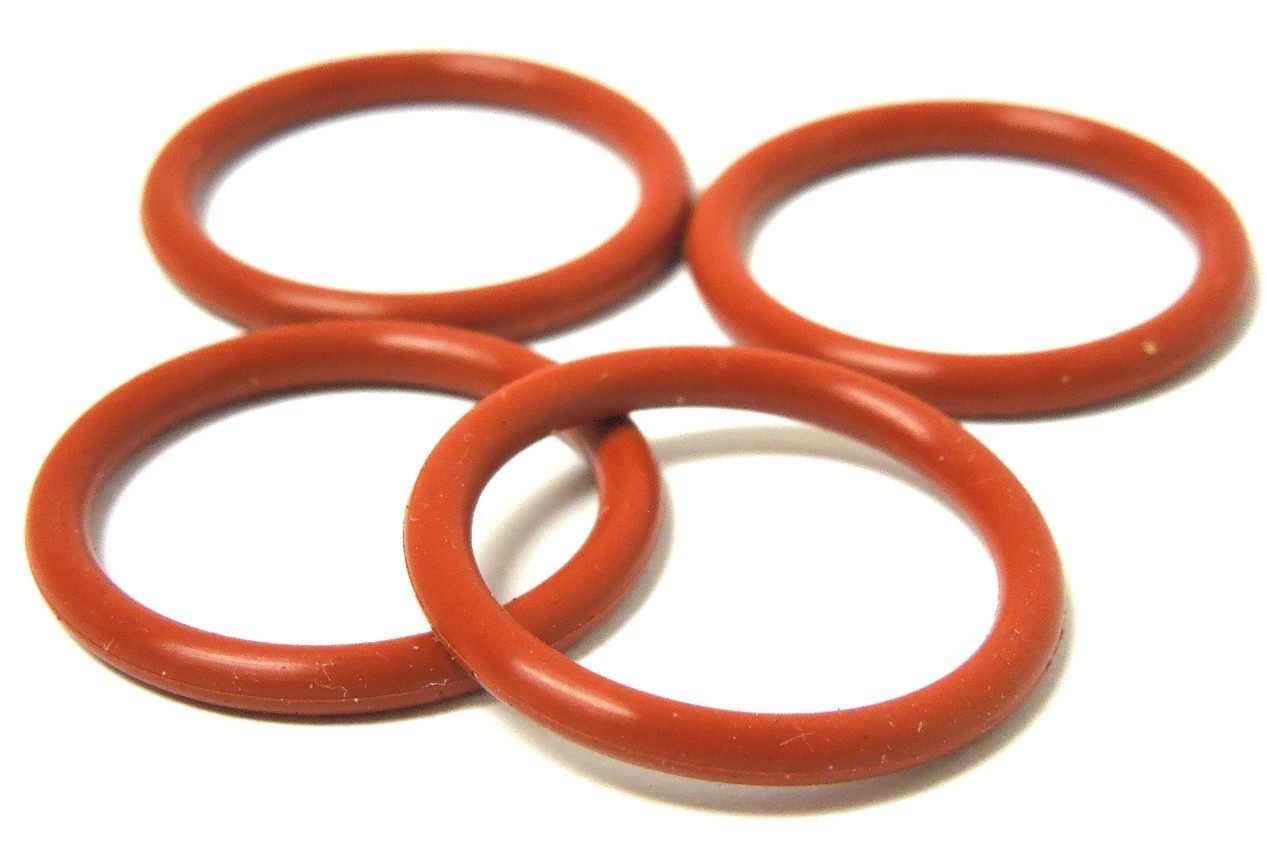 3/8" NPT O'RING (4-Pack) Weldless Home Brew Kettle Brewing FDA Silicone P-114x4