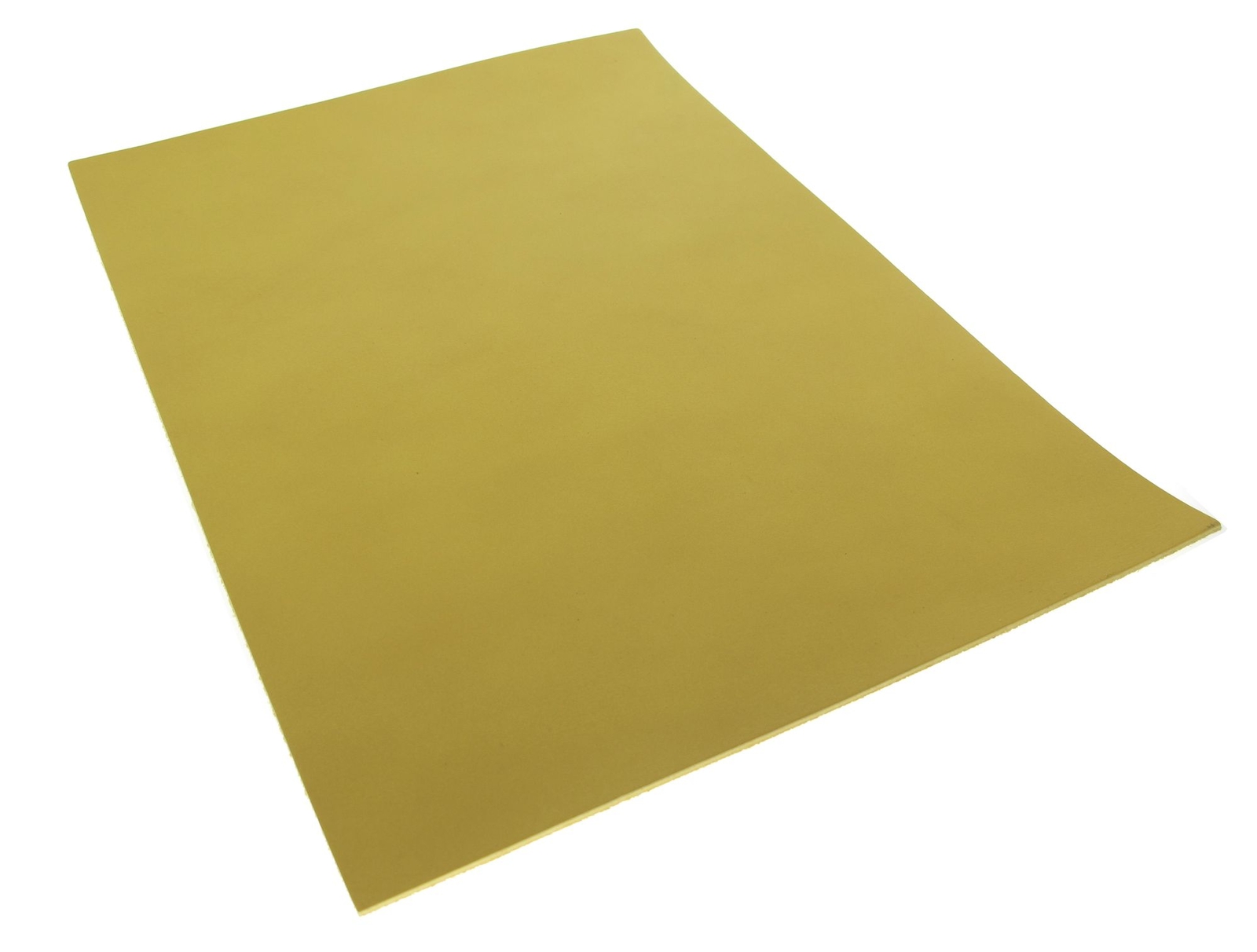 Craft Sha Leathercraft 1.2mm A4 Full Grain Yellow Vegetable Tanned Leather