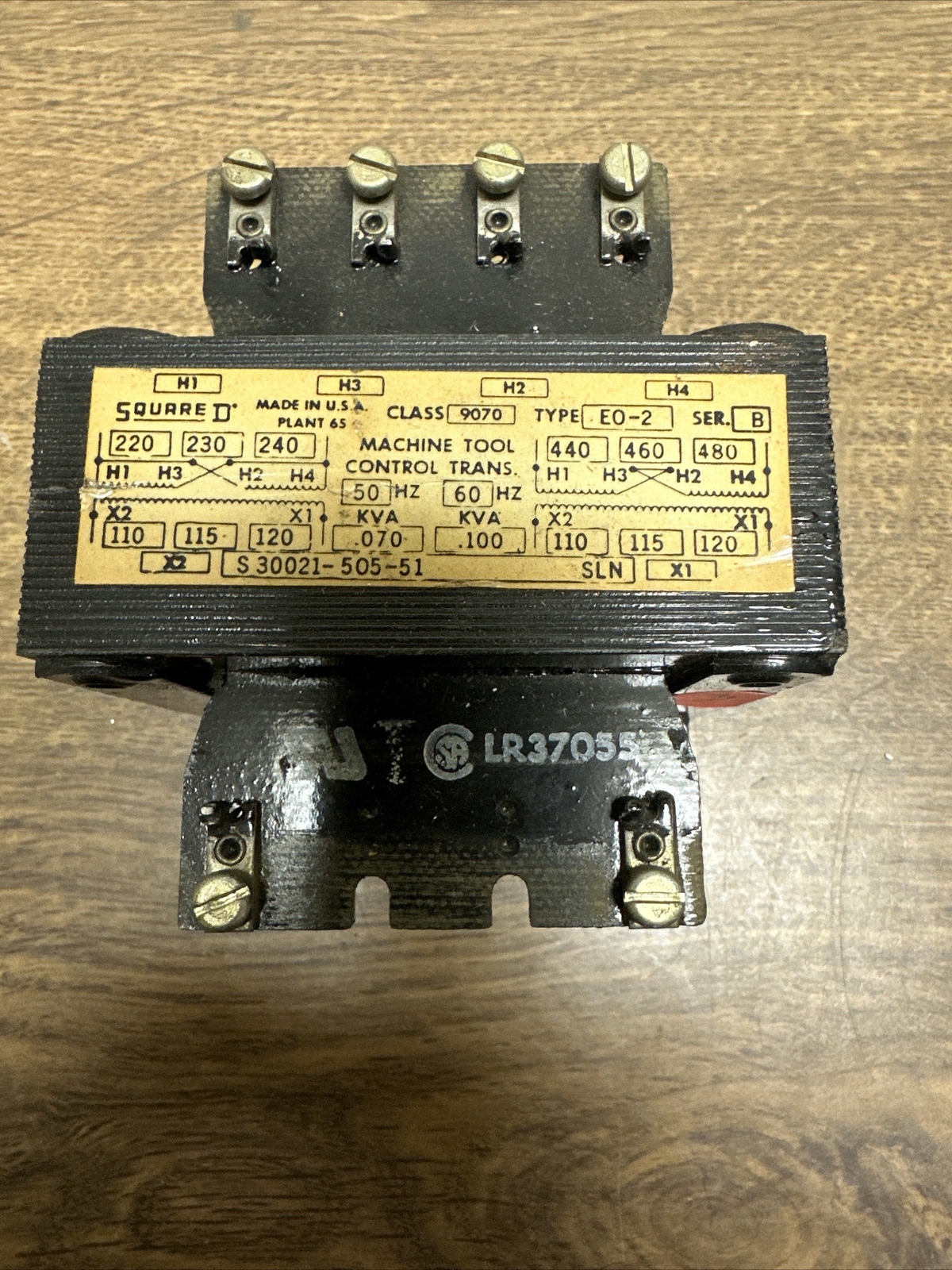 Square D,EO-2,Transformer Class 9070