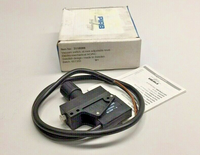 Piab 3116068 New Electric Vacuum Switch 31.16.068