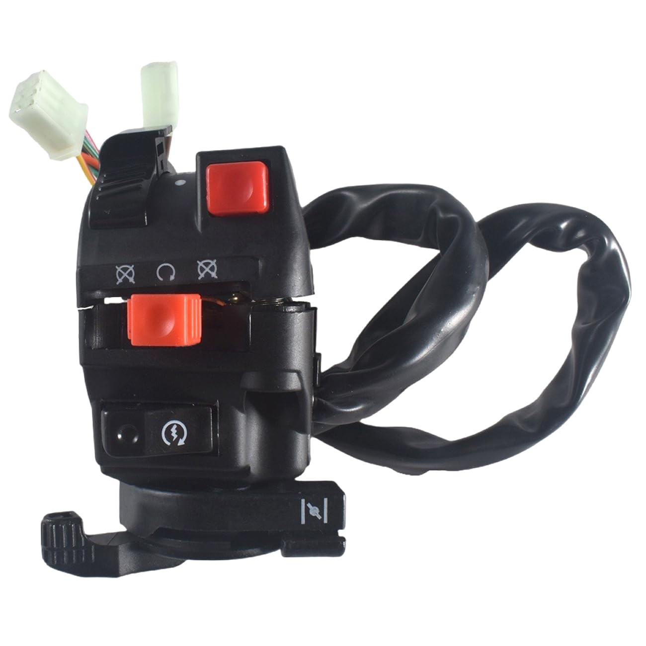 5Function 9 Wire Chinese ATV Left Side Control Switch Assembly 150cc300cc