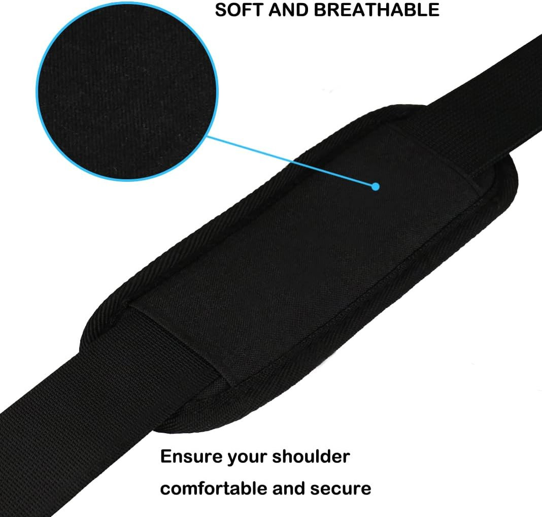 Universal Replacement Laptop Shoulder Strap, Durable 55" Adjustable Comfortable