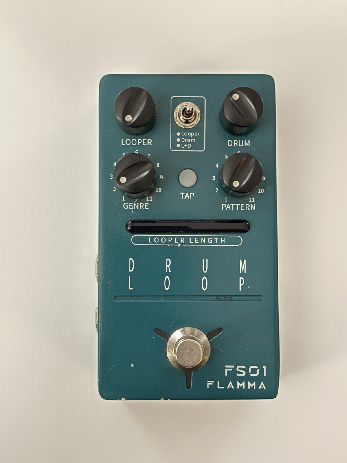 Flamma FS01 Drum Loop Looper Sampler Drum Machine Pedal Electric Acoustic Guitar