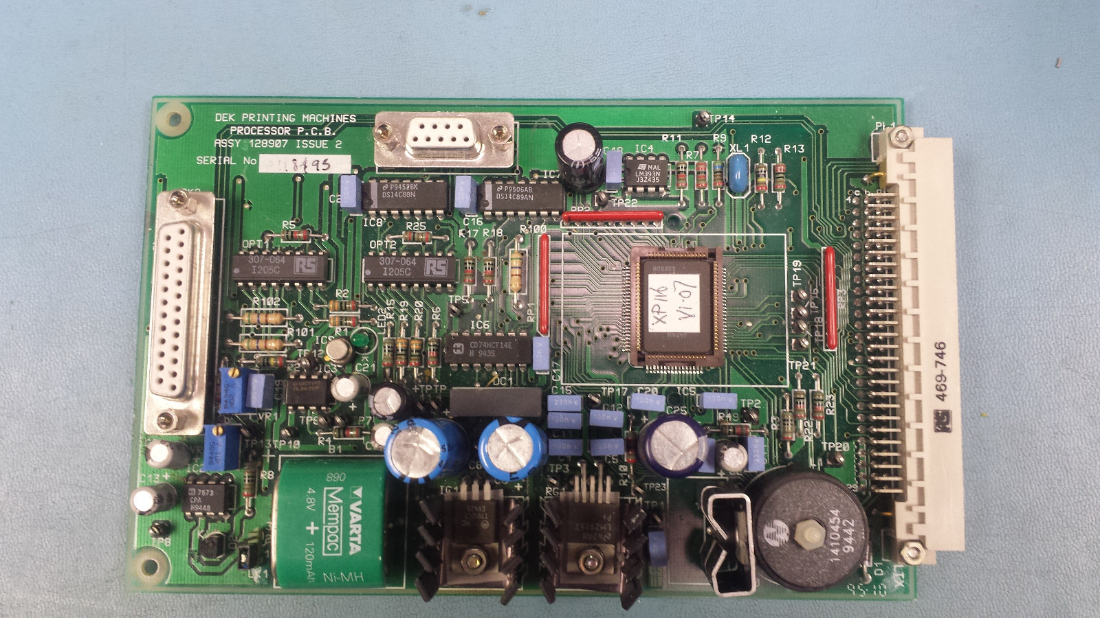 DEK 128907 Processor Board