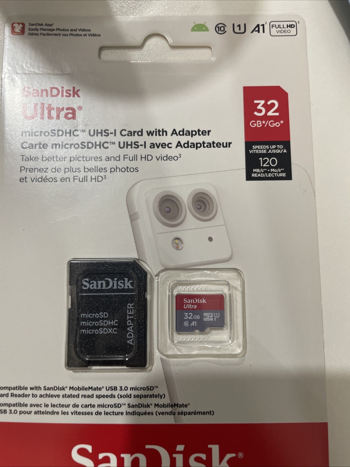 SanDisk 32GB SD Card Ultra SDHC UHS-I Memory Card 120MB/s C10 U1 Best Price