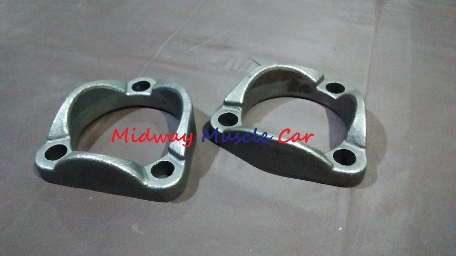 RAM AIR exhaust manifolds flanges 64 65 66 67 Pontiac GTO  2.5" flange