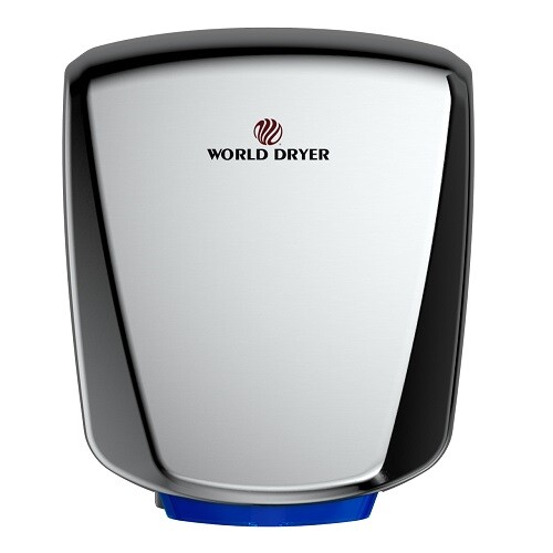 WORLD Q-972A2 Polished Stainless VERDEdri ADA Hand Dryer(110-277V) MAKE AN OFFER