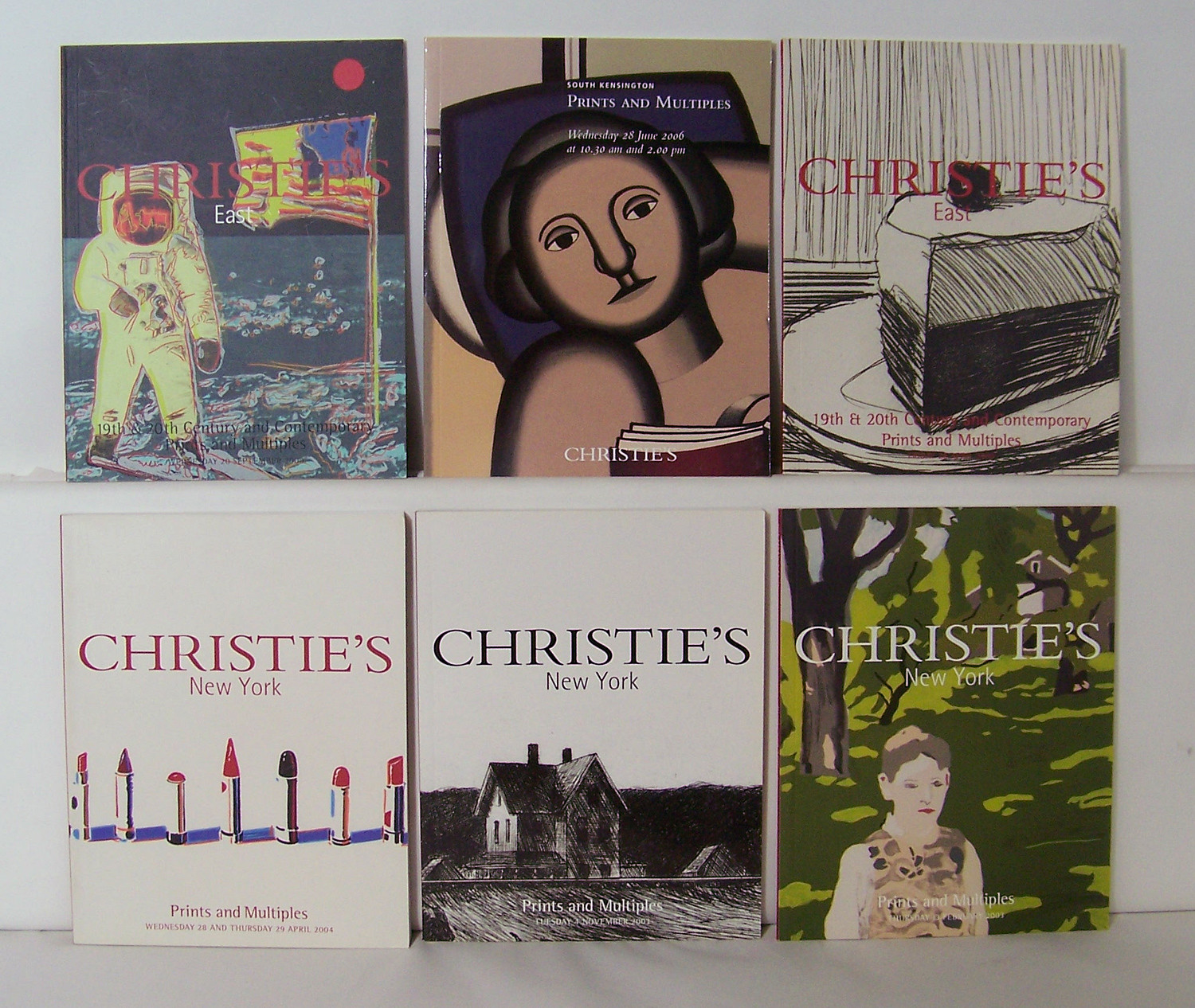 Lot 6 Prints and Multiples Christie's Auction Catalogs 1063