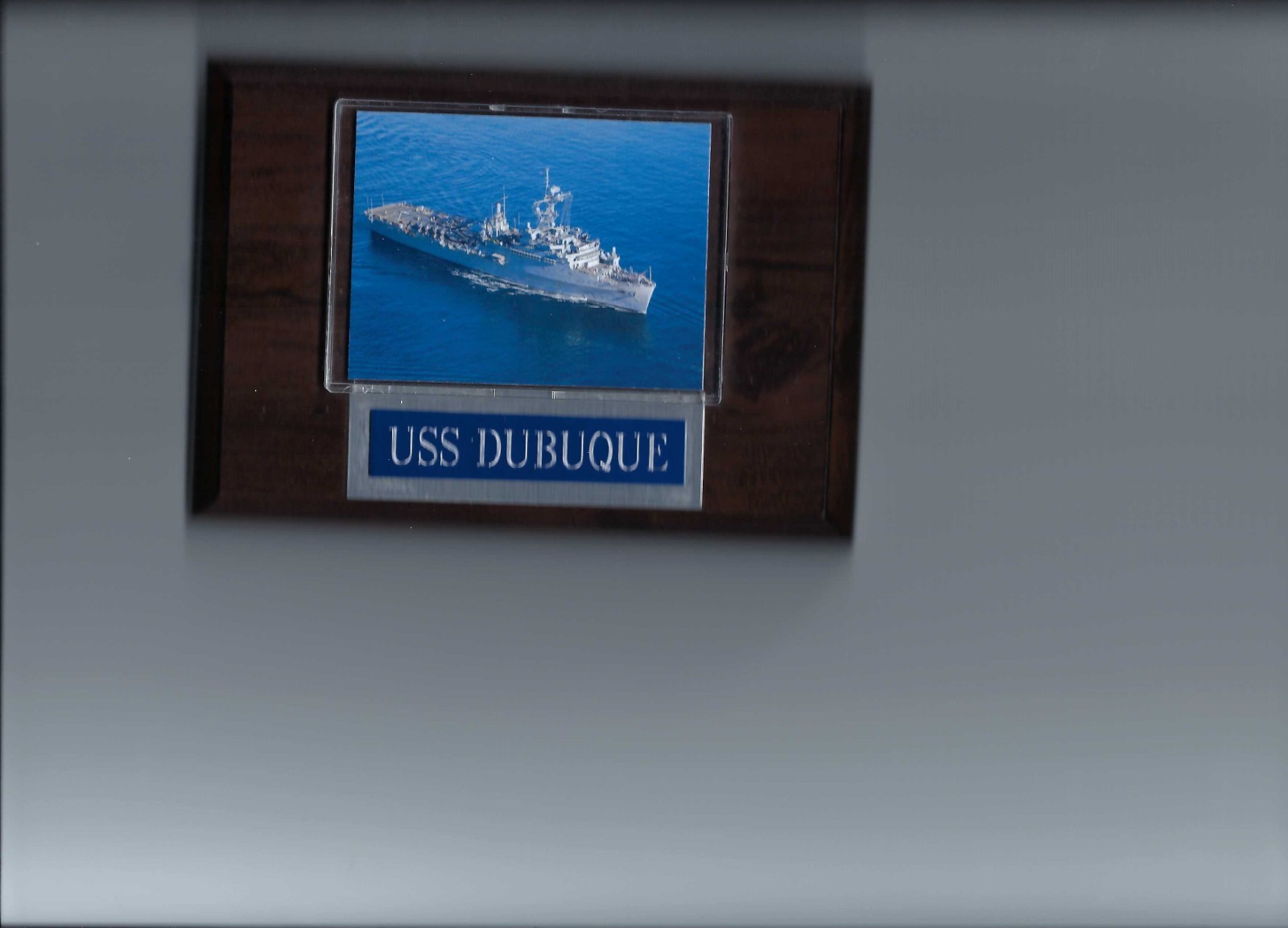 USS DUBUQUE PLAQUE LPD-8  NAVY US USA AMPHIBIOUS TRANSPORT DOCK SHIP