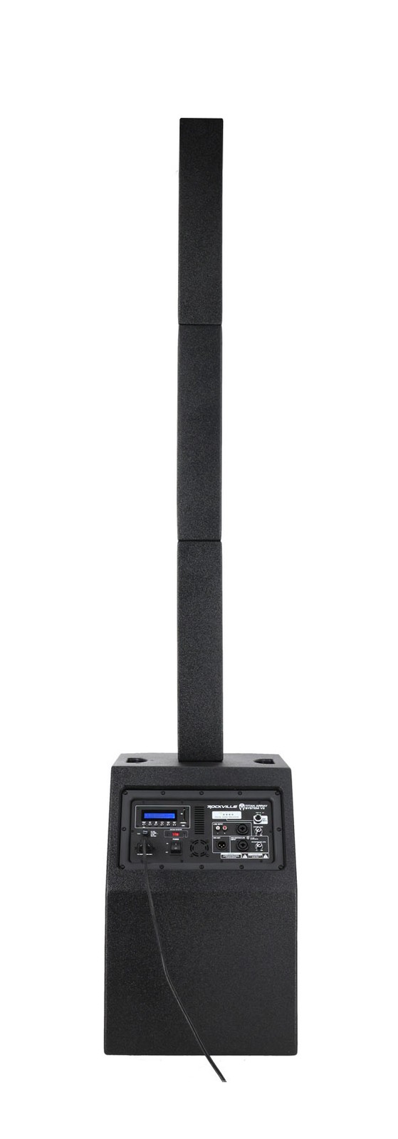 Rockville TITAN ARRAY SYSTEM V2 Pro Powered Column Array Speaker Dual 10" Subs