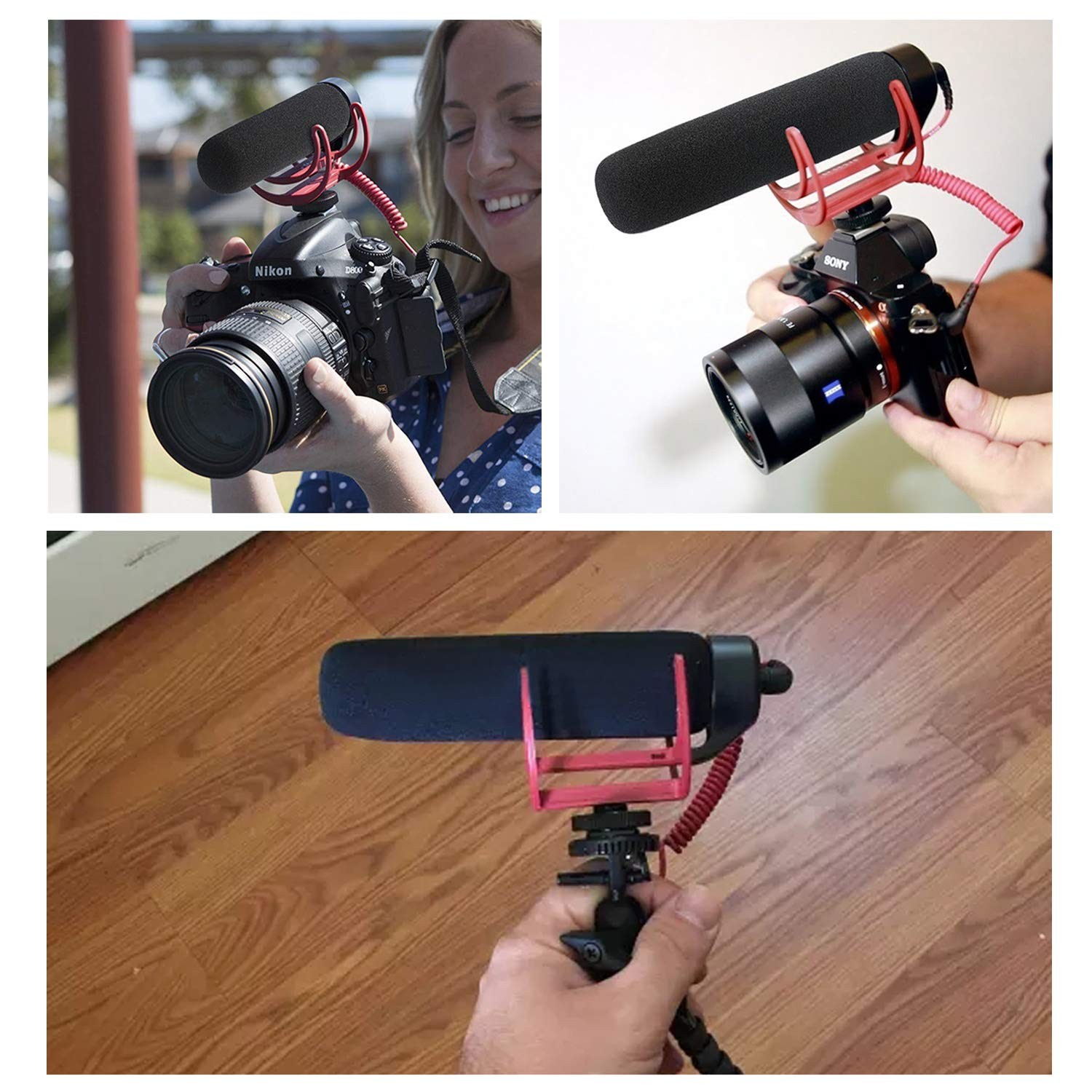 Rode Deadcat Windscreen Foam for Rode VideoMic Go Camera Microphone, Indoor Mic
