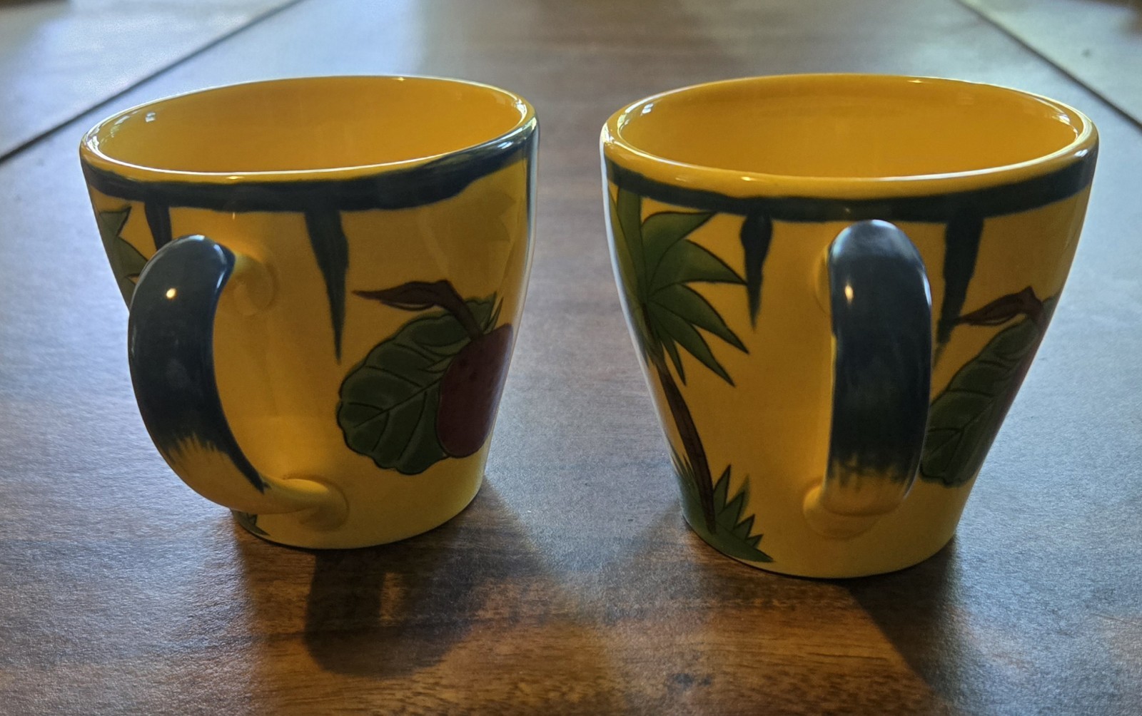 The Holden "Soleil" Design Two Tea Cups