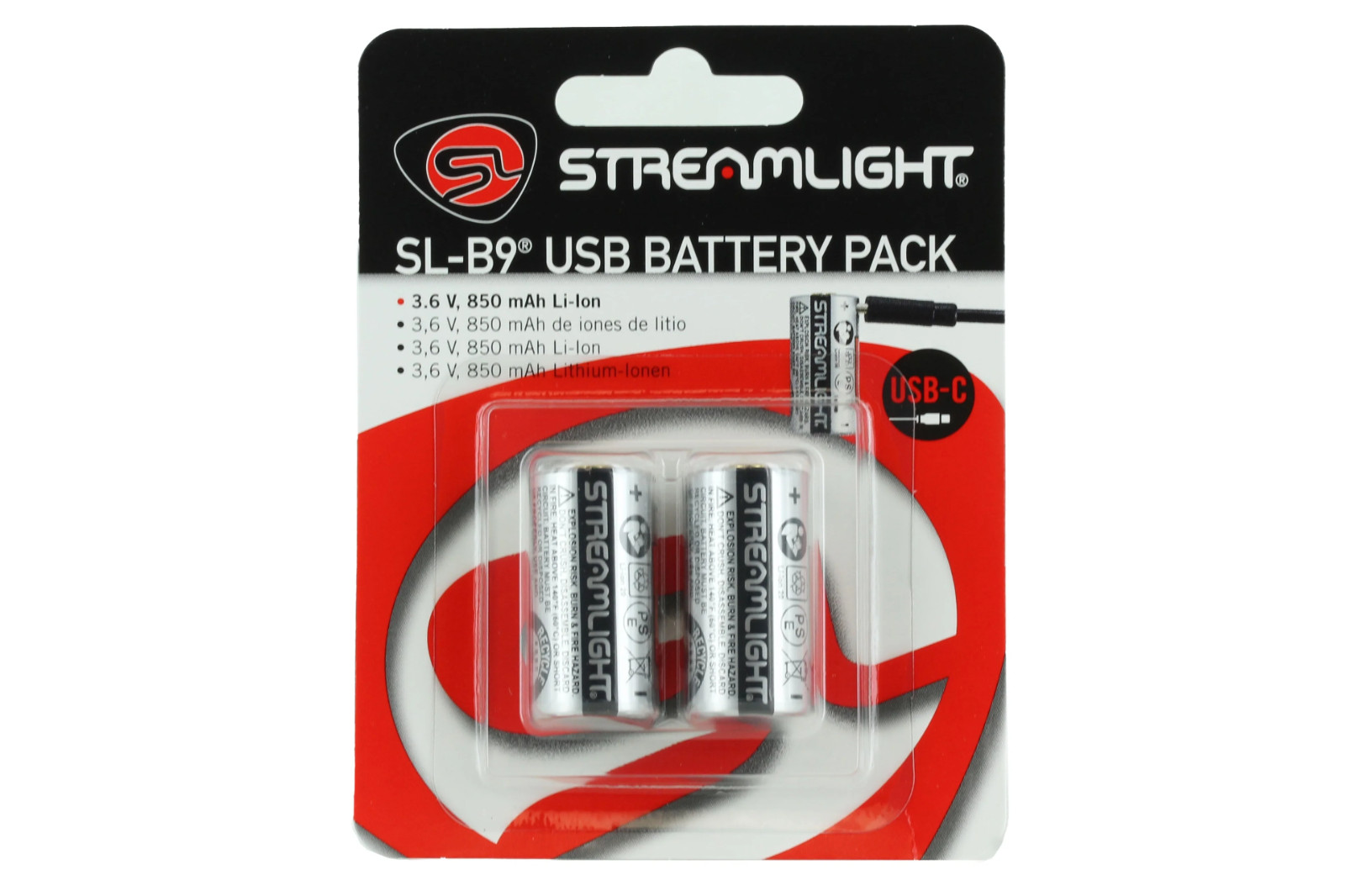 Streamlight 20237 SL-B9® Rechargable Battery, 2-Pack