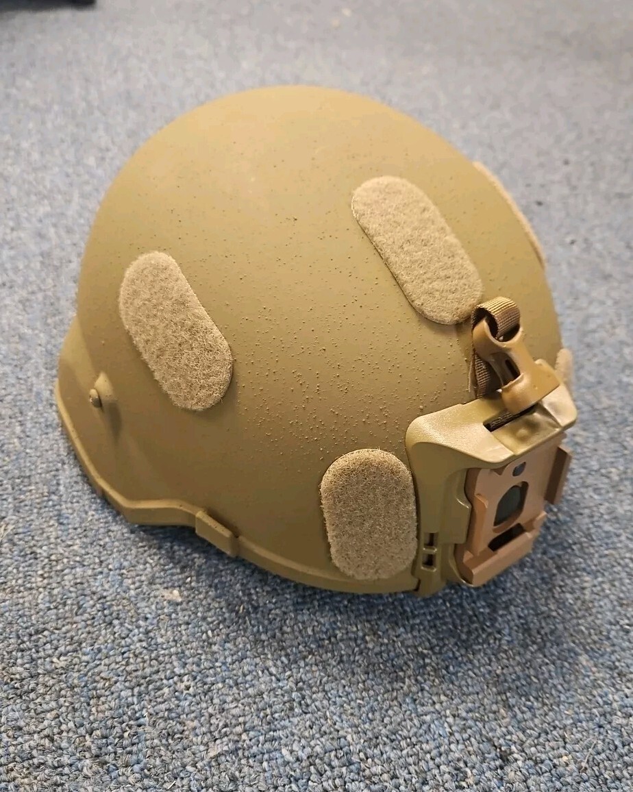 Ceradyne Helmet 3M size Med. NEW In Bubble Wrap. W/ Extras See Pics And Descript