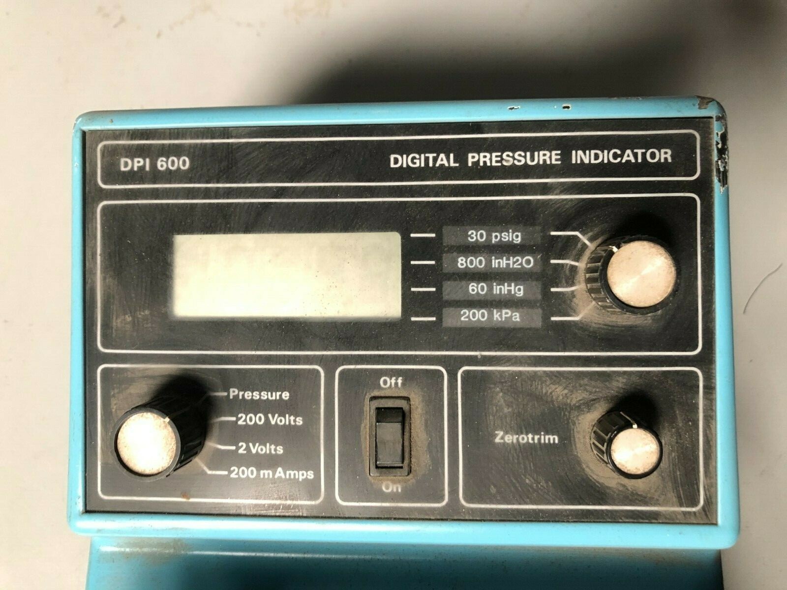 Druck DPI 600TR Digital Pressure Indicator
