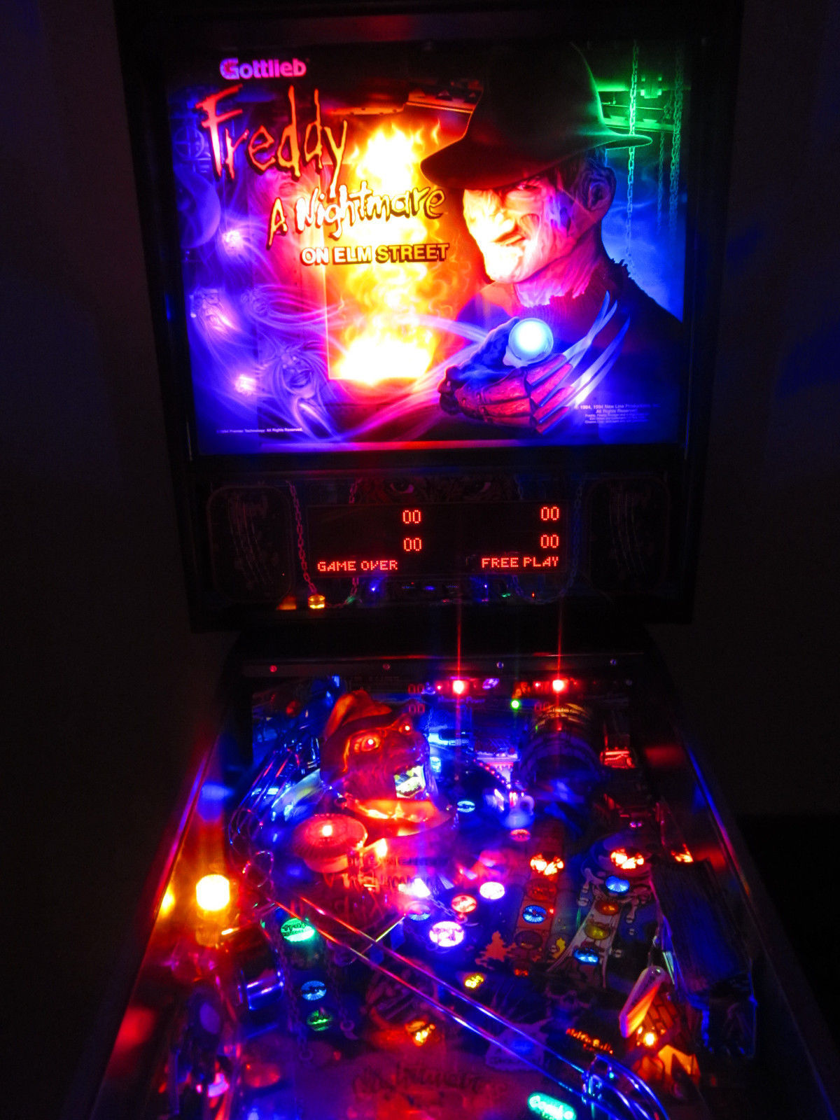 Freddy Complete LED Lighting Kit custom SUPER BRIGHT PINBALL LED KIT (FREDDY)