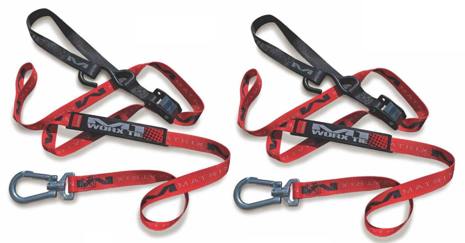Matrix M1 Worx Tie Downs Red/Black (M1-102)