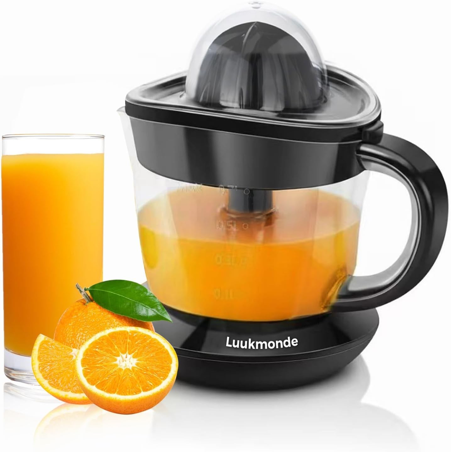 Exprimidor eléctrico de cítricos24oz naranjas con 2 exprimidore para limón pomel