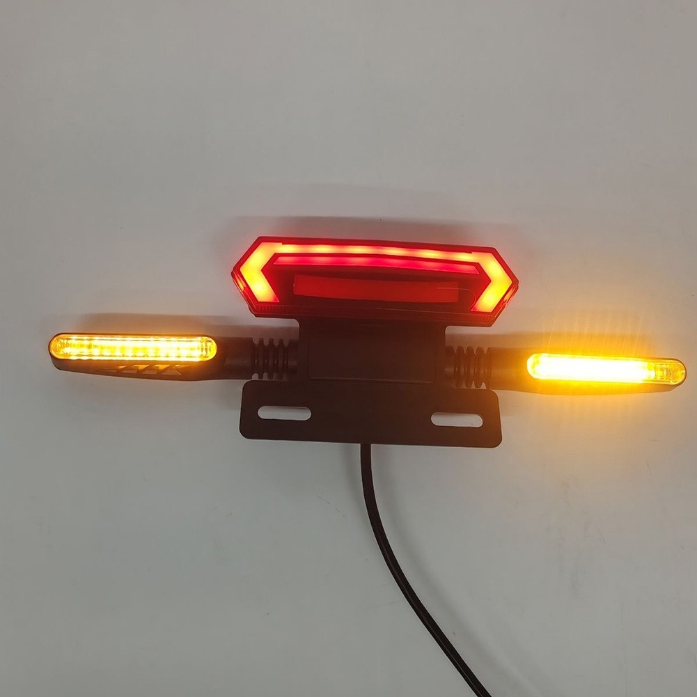 Electric Bicycle Tail Light with Reliable ABS Material for 12V Systems