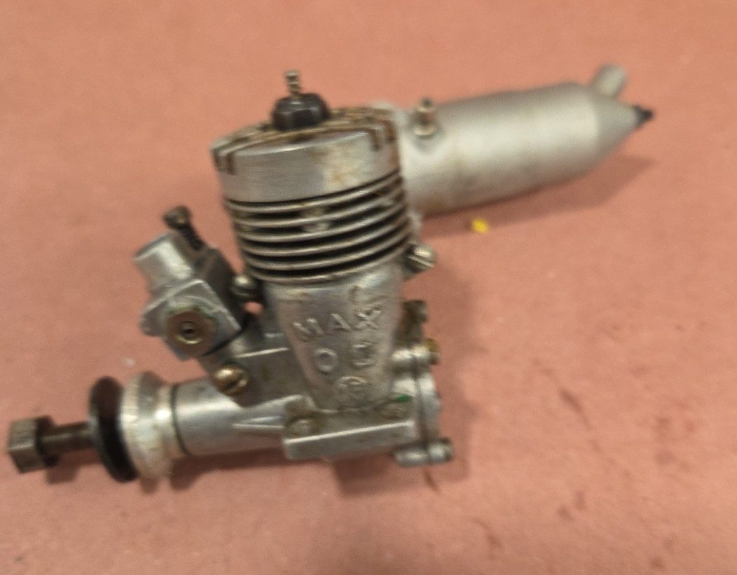 OS Max 15 R/C Model Airplane Glow Engine  With Muffler