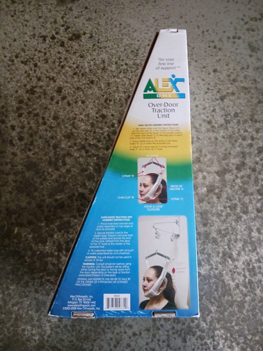 Over Door Traction Unit Cervical Decompression Traction Kit ALEX DME VE7