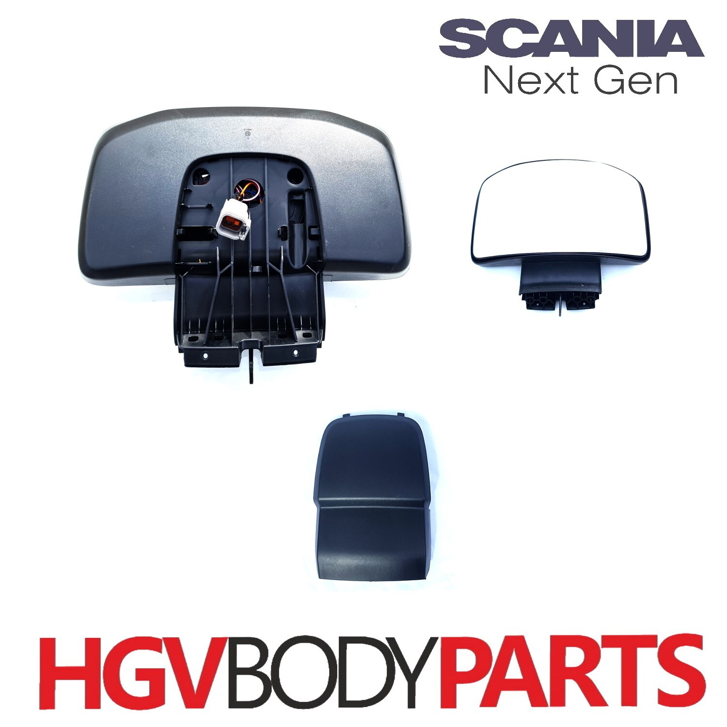 Fits SCANIA 7 Series Kerb Mirror - Above the door