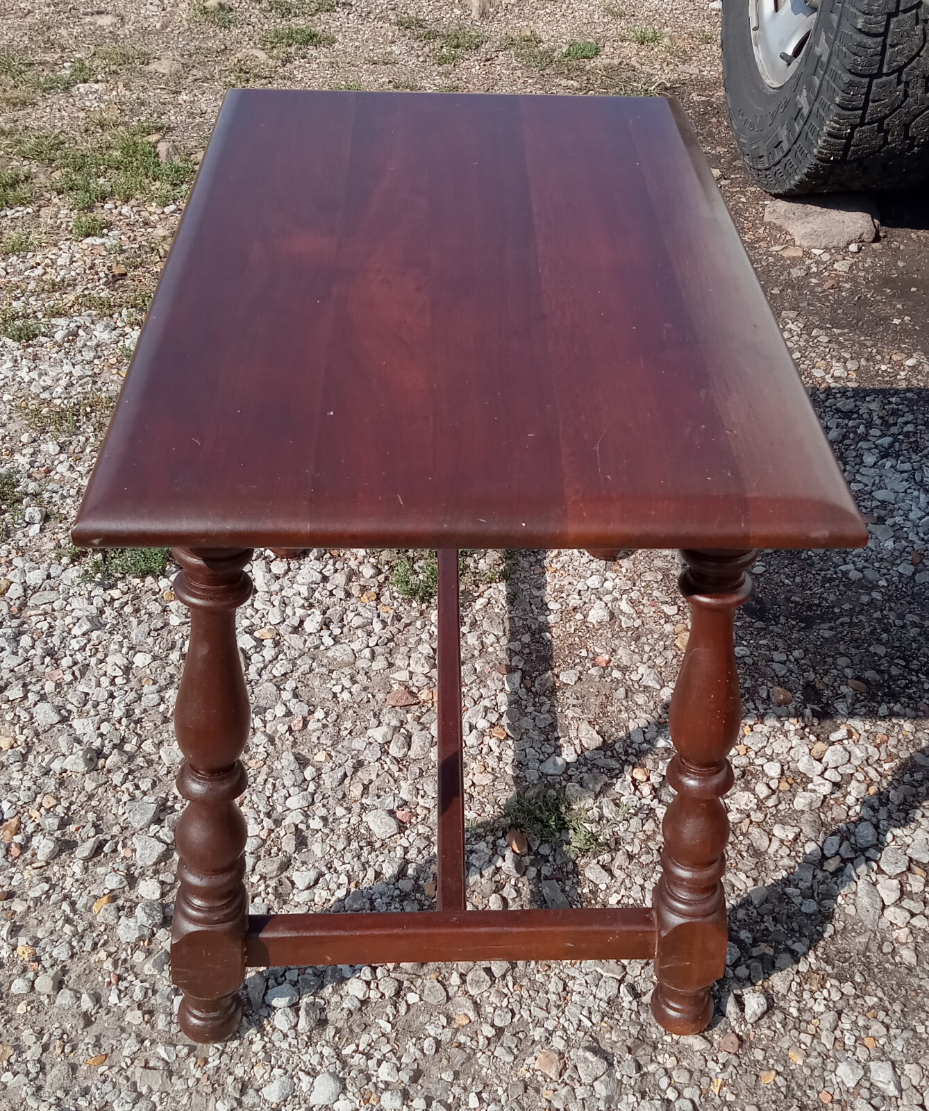 Mid Century Solid Walnut Bench or Table (VB-110)