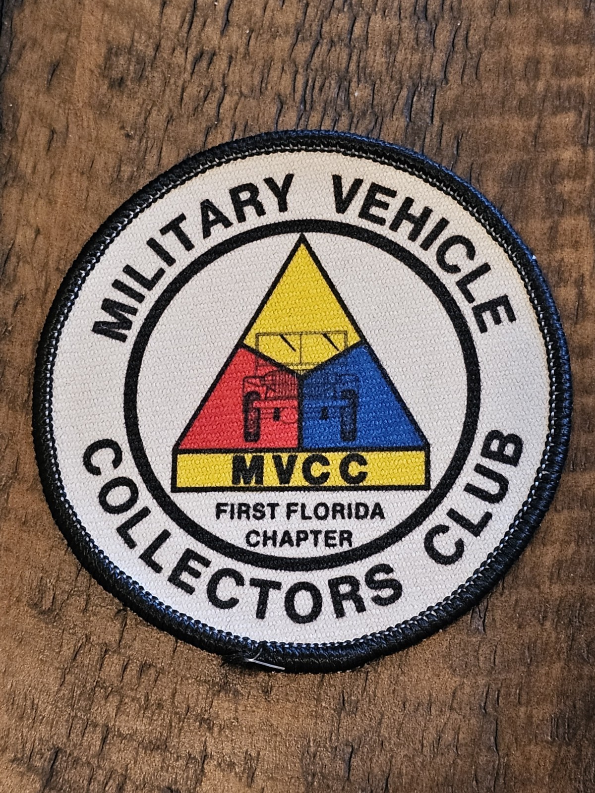 1950s US Army Armor Tank MVCC Military Collectors Club Printed Patch L@@K!!!