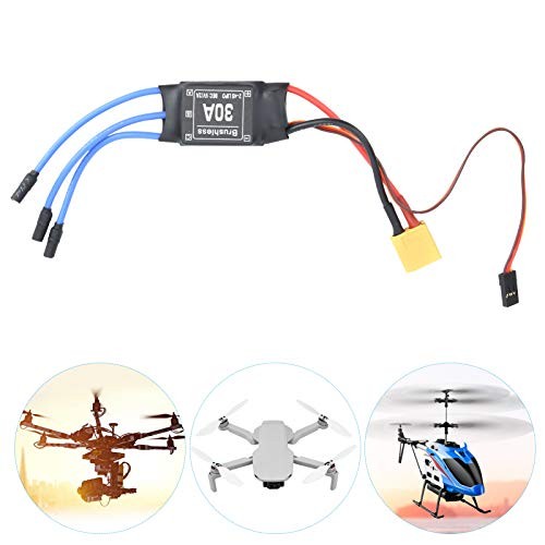 30A Electric Brushless Motor Controller, ESC Speed Controller RC Brushless