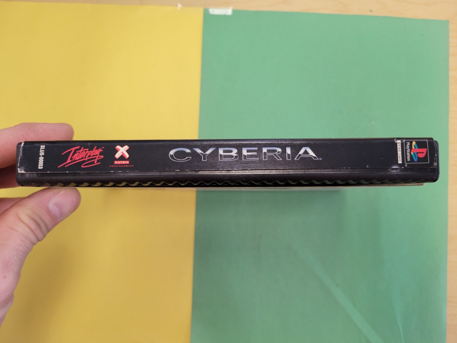 Cyberia (Sony PlayStation 1, 1996) Long Box Only