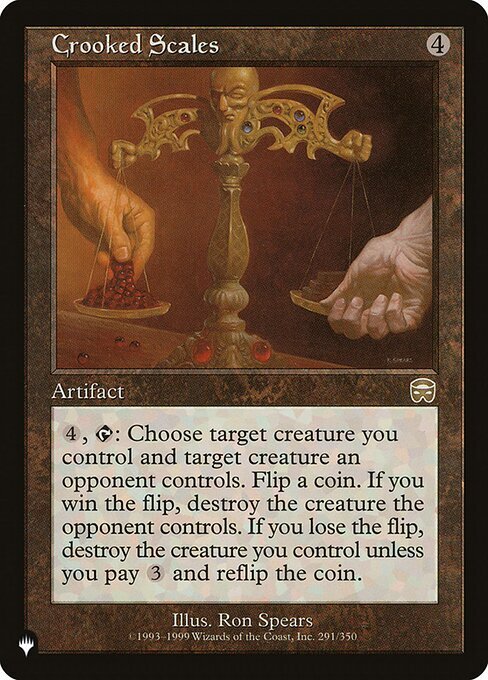 Crooked Scales MTG The List Rare NM x1 - Magic Card