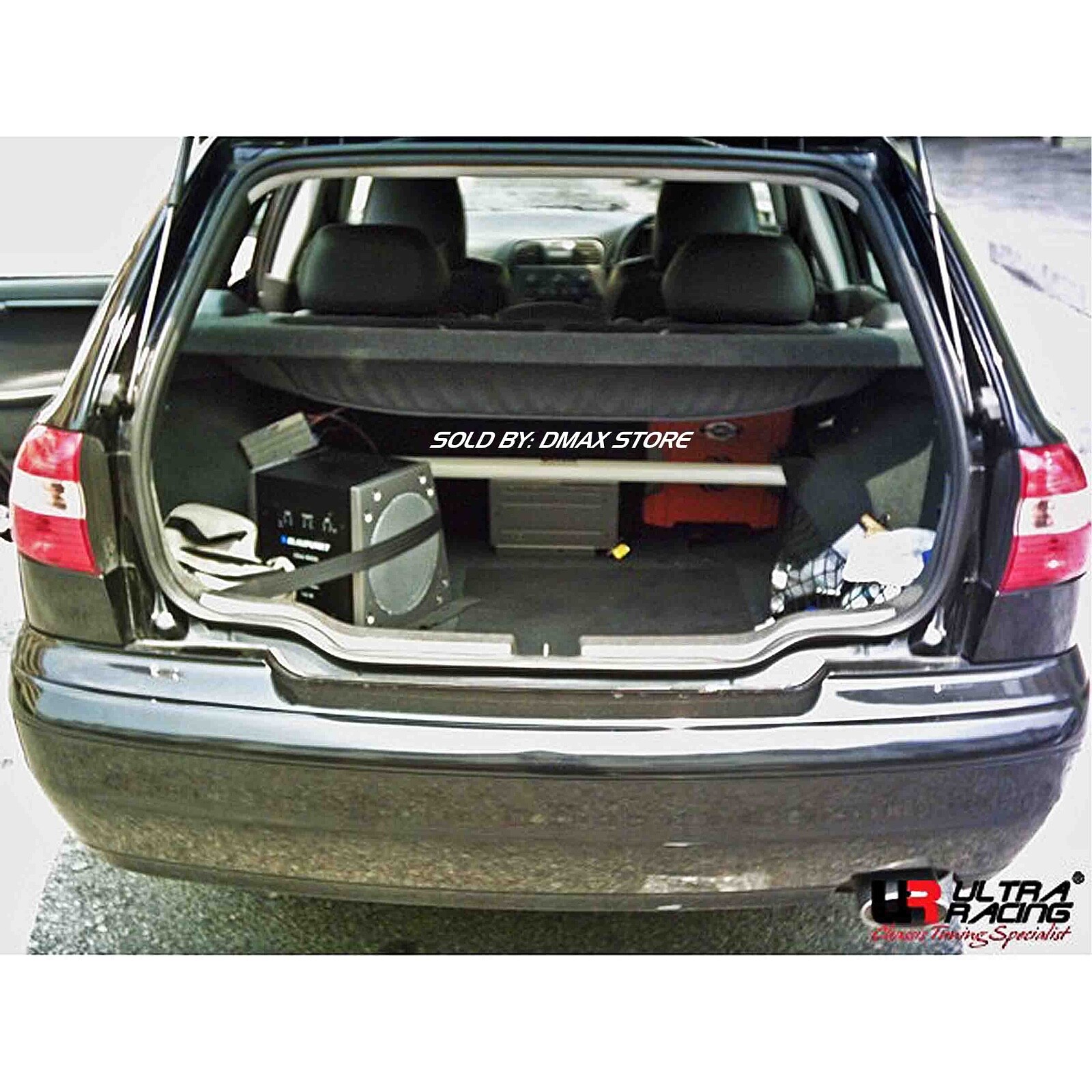 VOLVO V40 S40 1995~2004 ULTRA RACING 2 POINTS REAR TRUNK STRUT TOWER BRACE BAR