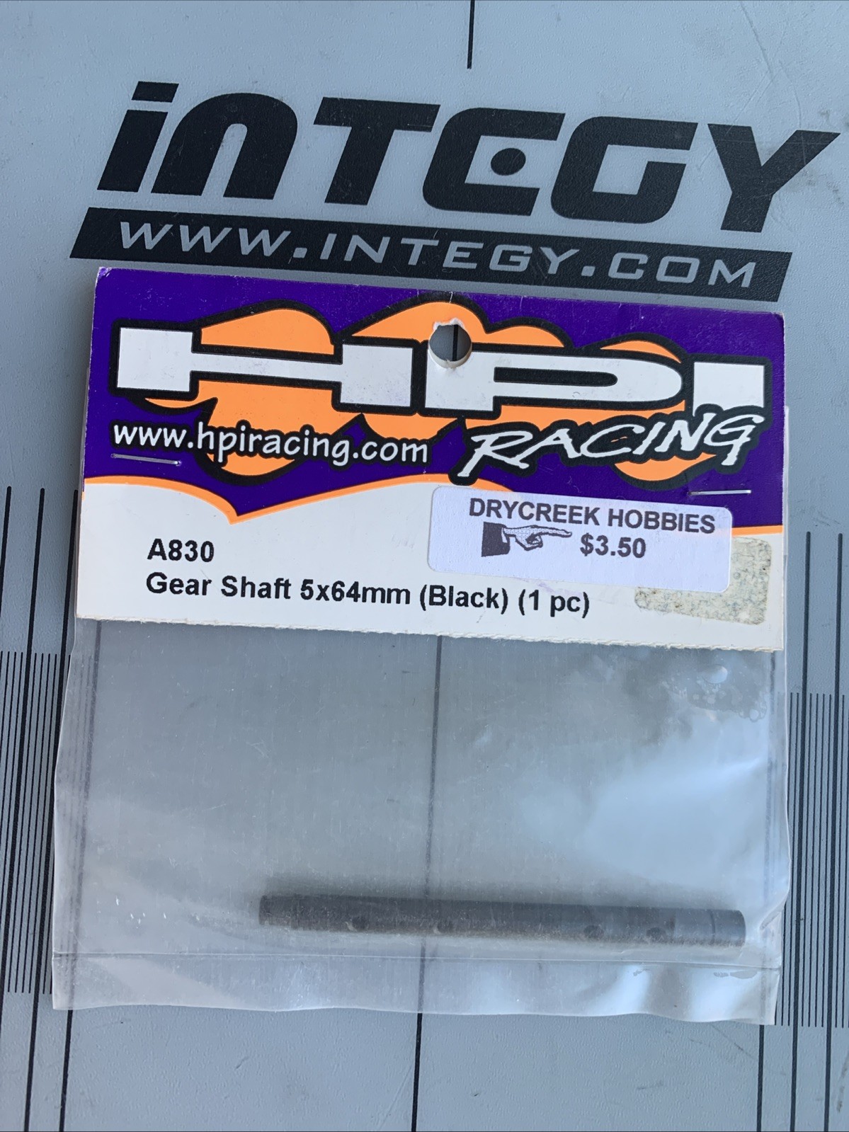 HPI A830 SINGLE SPEED MAIN DRIVE SHAFT FOR SUPER NITRO RS4 MINI RACER NITRO RS4