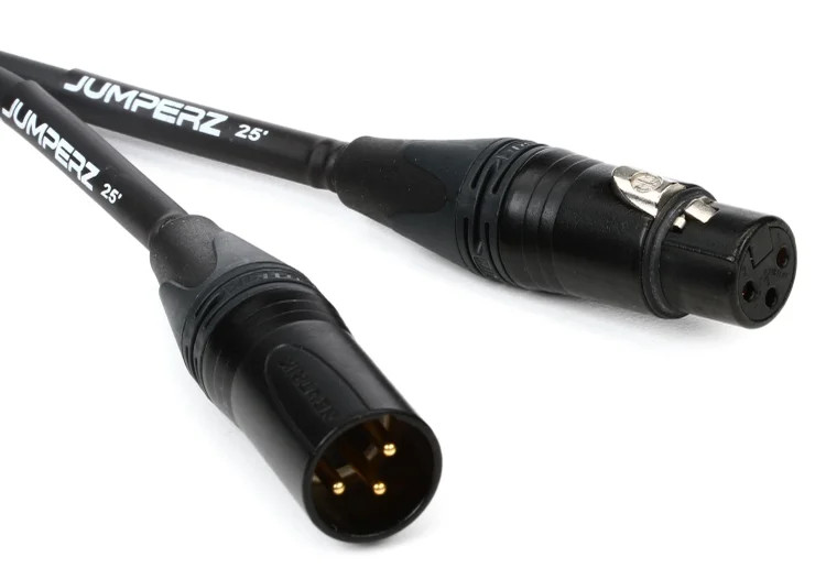 JUMPERZ JZGM-25 Studio Microphone Cable - 25 foot