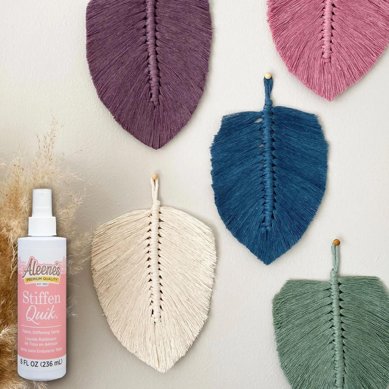 8oz Non-Toxic Stiffen-Quick Fabric Stiffening Spray for Versatile Projects