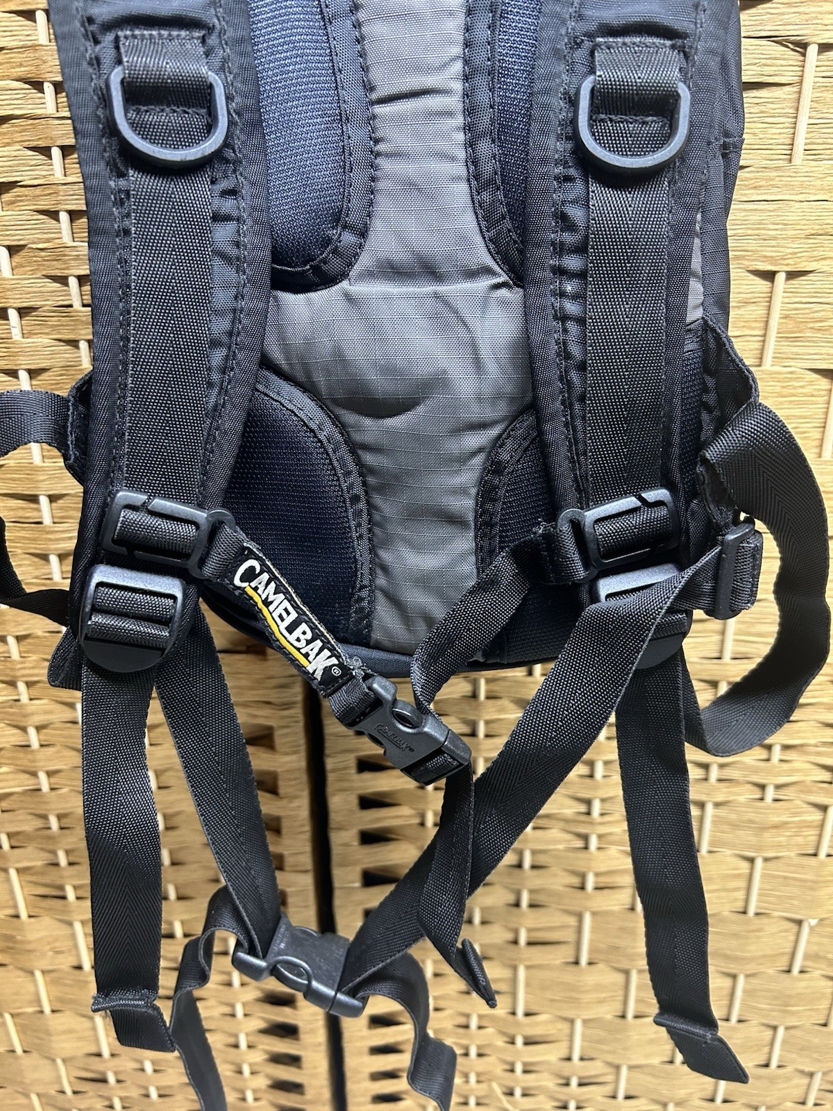 Camelbak M.U.L.E Mule Hydration Hiking Mountain Biking Backpack Gray No Bladder