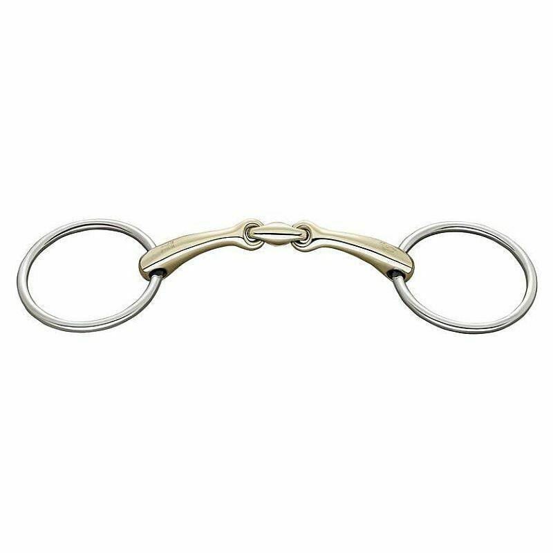 Herm Sprenger Dynamic RS Loose Ring Double Joint Snaffle Bit - 16 mm  - 40426
