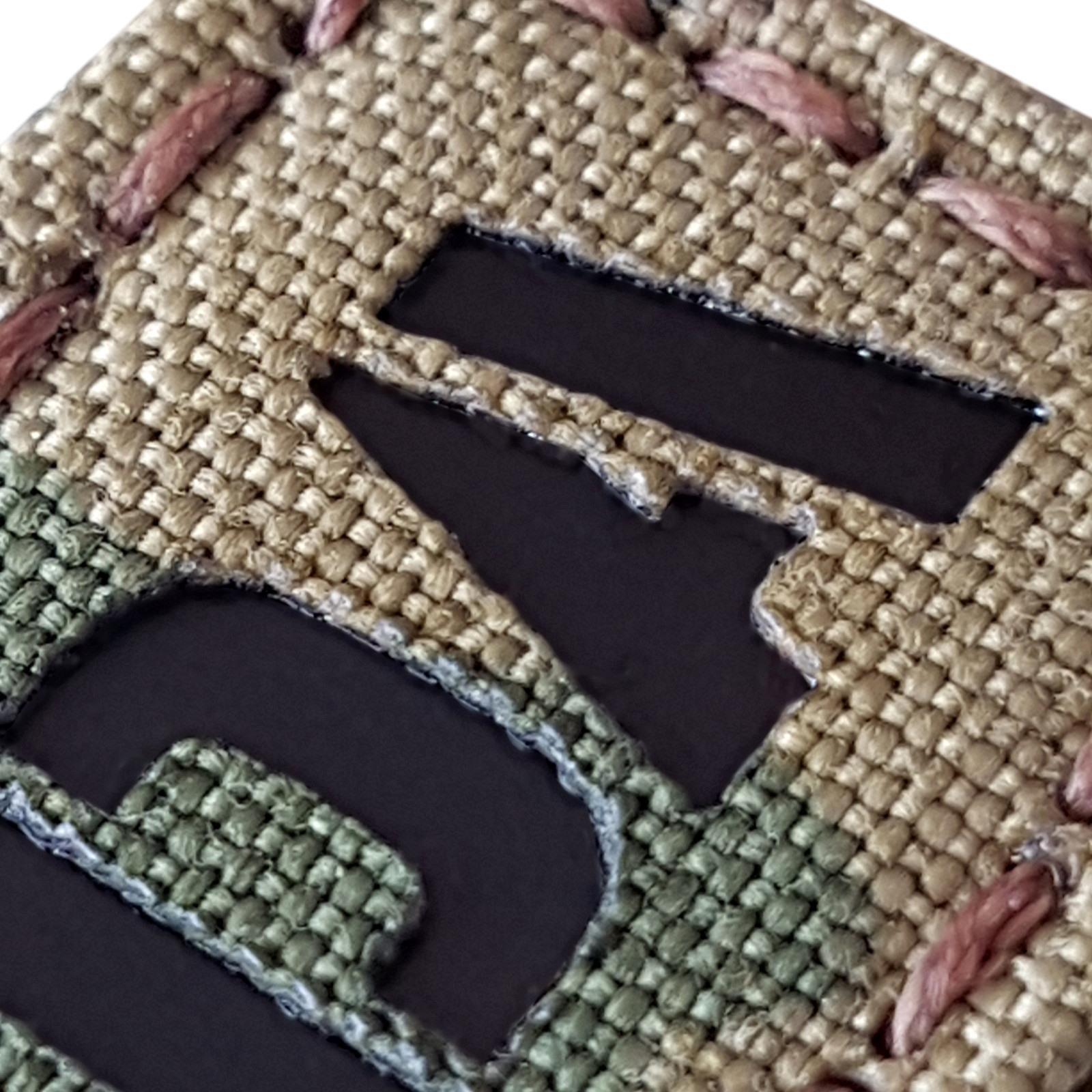 IR NKDA infrared NKA multicam morale 1x2 tactical IFF laser hook patch