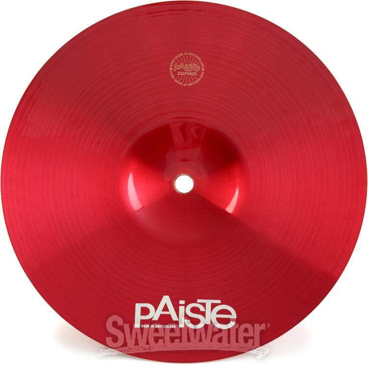 Paiste 10" Color Sound 900 Red Splash Cymbal