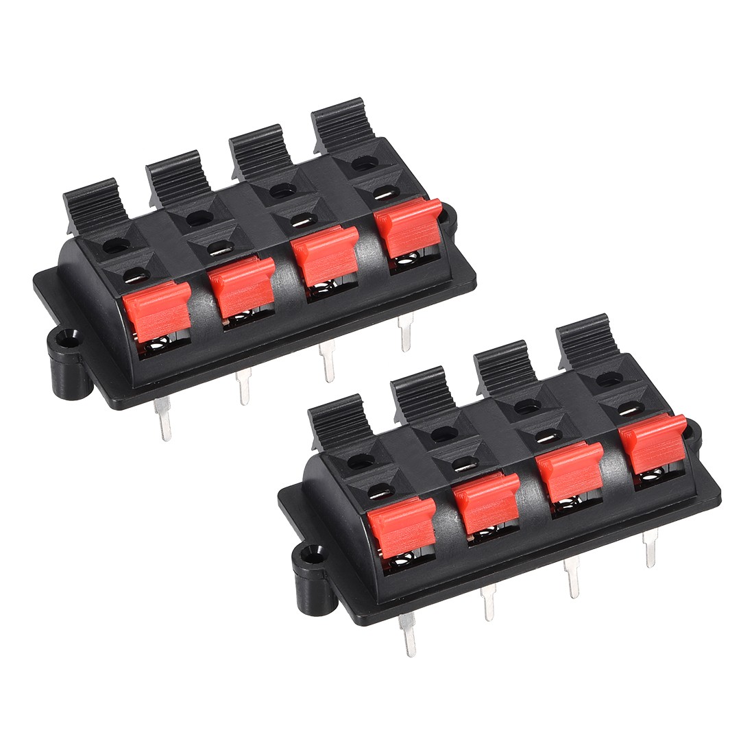 2 8 Way Spring Speaker Release Audio Connector Cable WP8-03 2pcs
