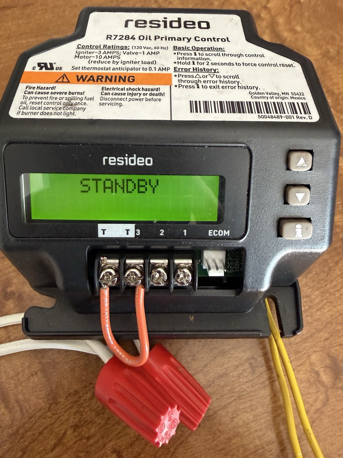 1-(used) R7284 Oil Primary Control