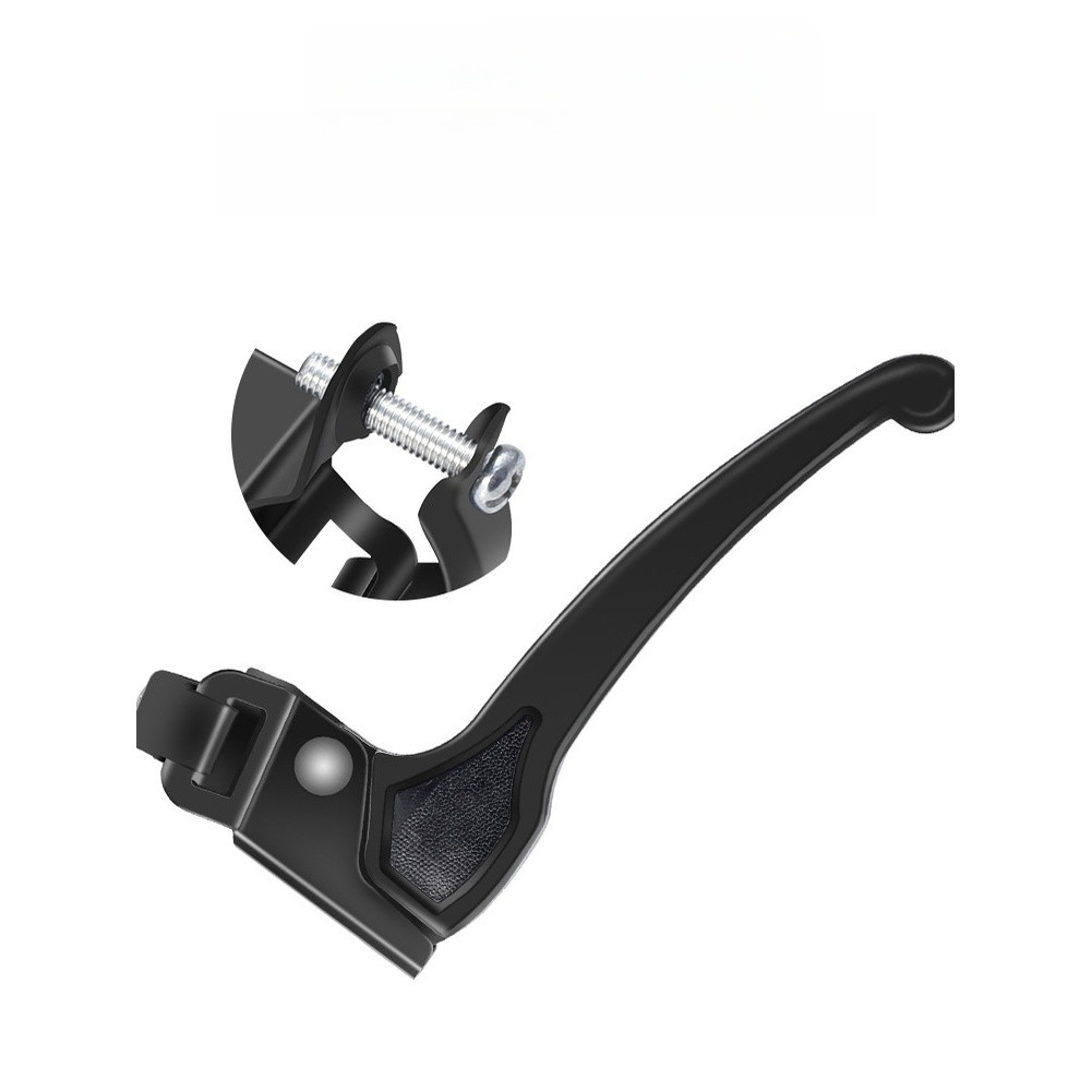 Folding Bike Brake Levers Ergonomic Shape Compatible with For road Bikes Black