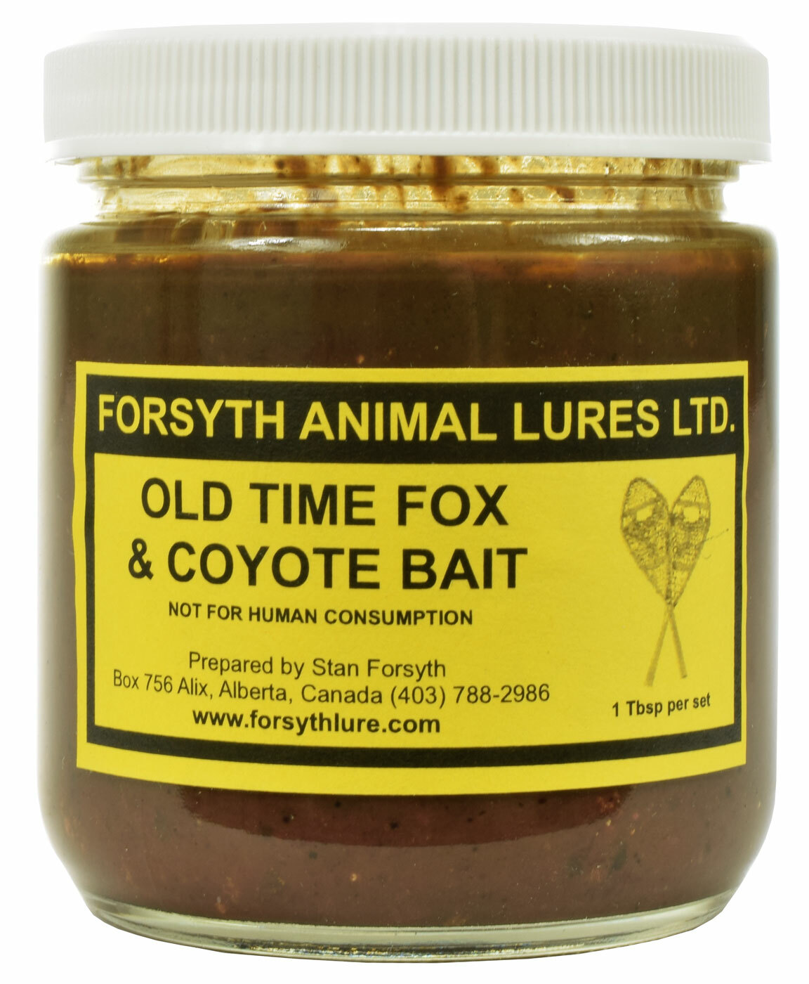 Forsyth Old Time Fox & Coyote Trapping Bait 250ML - 8.45 oz Jar