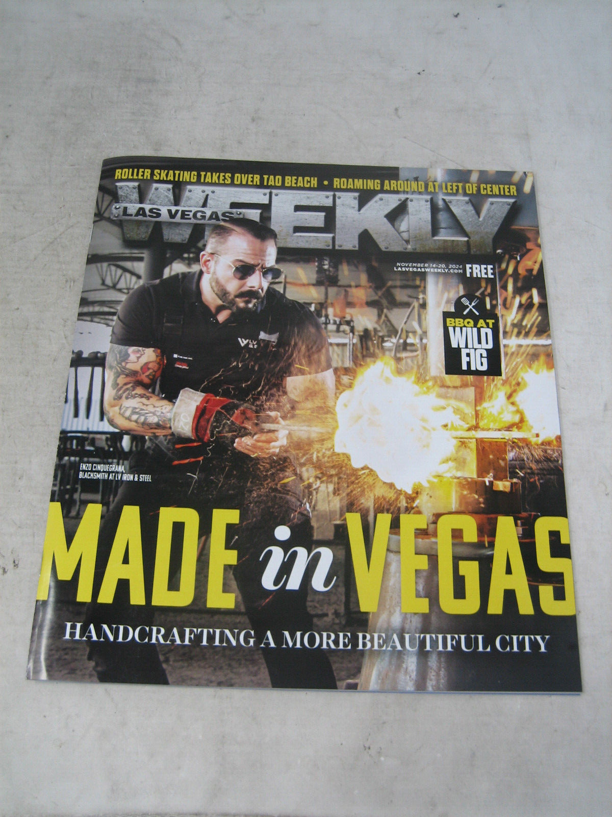 LAS VEGAS WEEKLY MAGAZINE NOV 14-20 2024 MADE IN VEGAS ISSUE WILD FIG BBQ F1