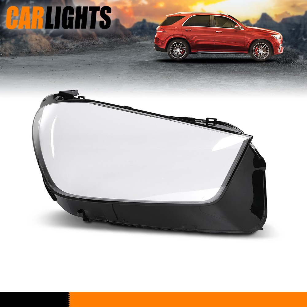 Fits 2020-2023 Mercedes-Benz GLE W167 Headlamp Cover Right Headlight Lens Cover