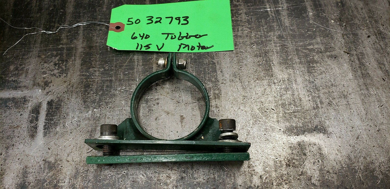 Greenlee 32793 115V Motor Mount Bracket, 640 Tugger Puller s/n NZ23-357 shelf-Q5