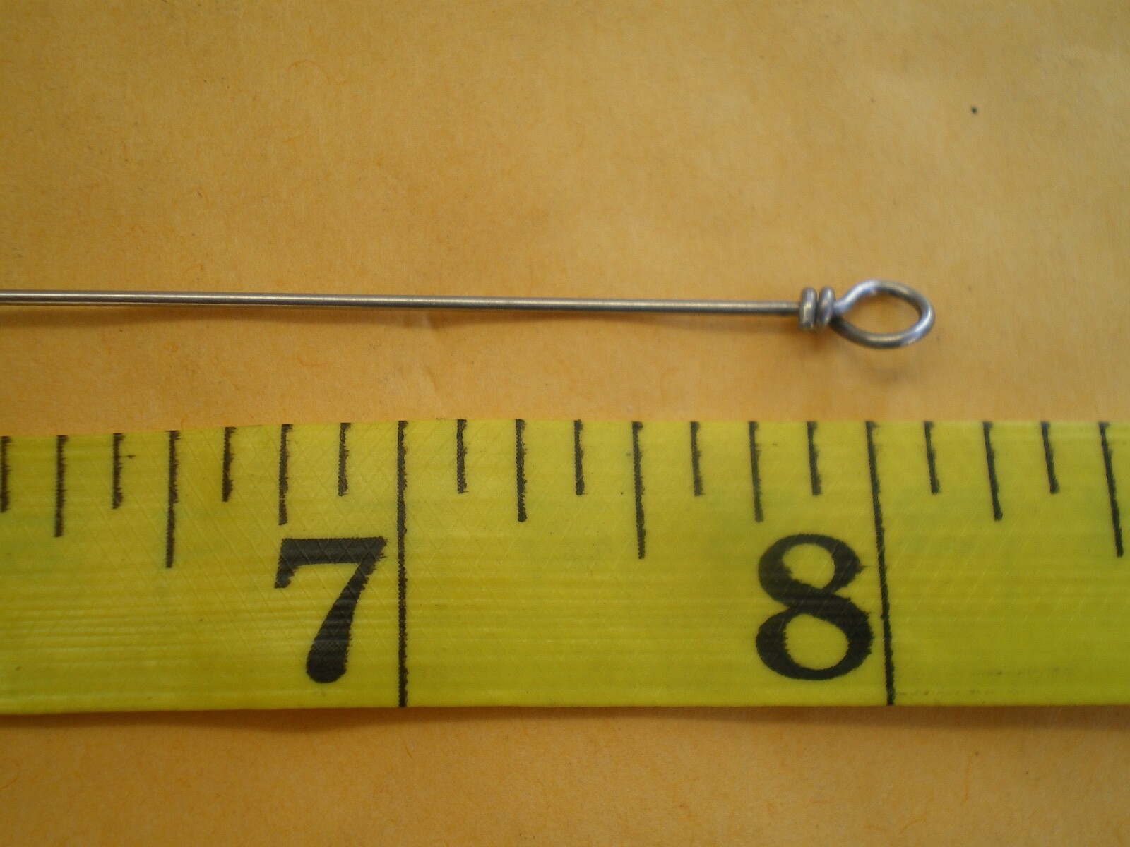 25 PCS. LOOPED STAINLESS STEEL LURE SHAFT WIRE FORM .040 X 8" MAKE "SPINNERS"