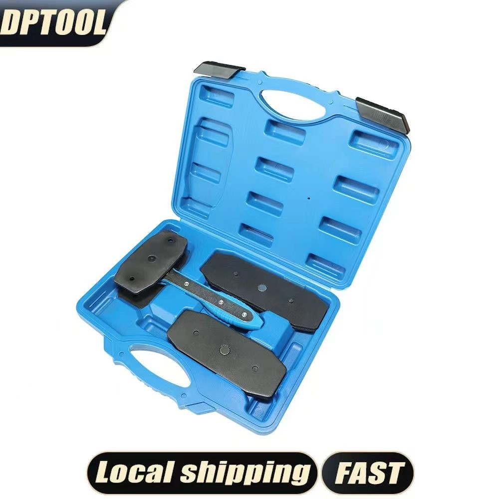 Car Ratchet Brake Caliper Compressor Spreader Tool Piston Press Pad Install Kit