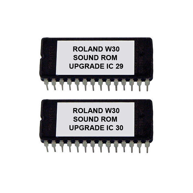 Roland W-30 New Sound Rom Upgrade Firmware "Vintage Analog" for W30 Eprom Chip